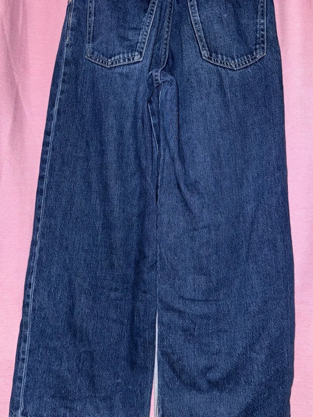 Zara Dark Blue Wide-Leg Kids Jeans